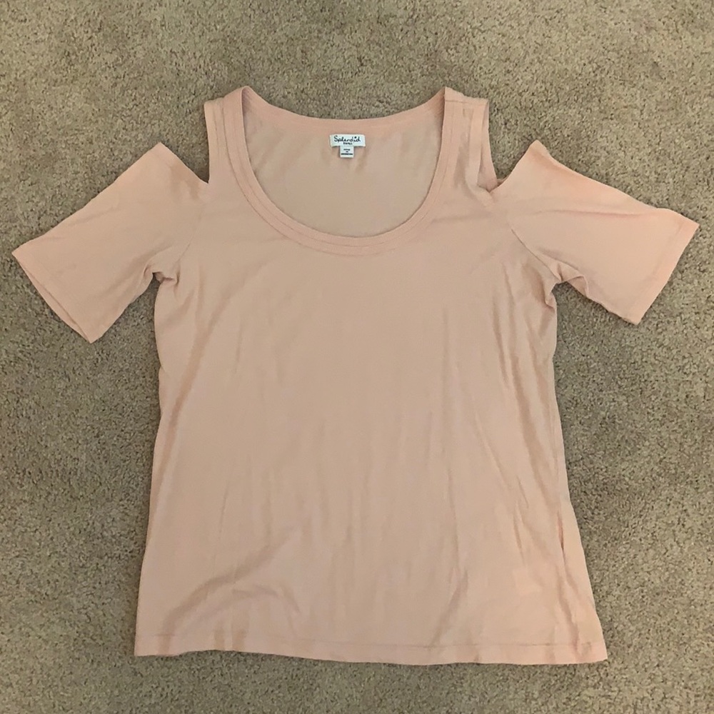Splendid Cold Shoulder Top